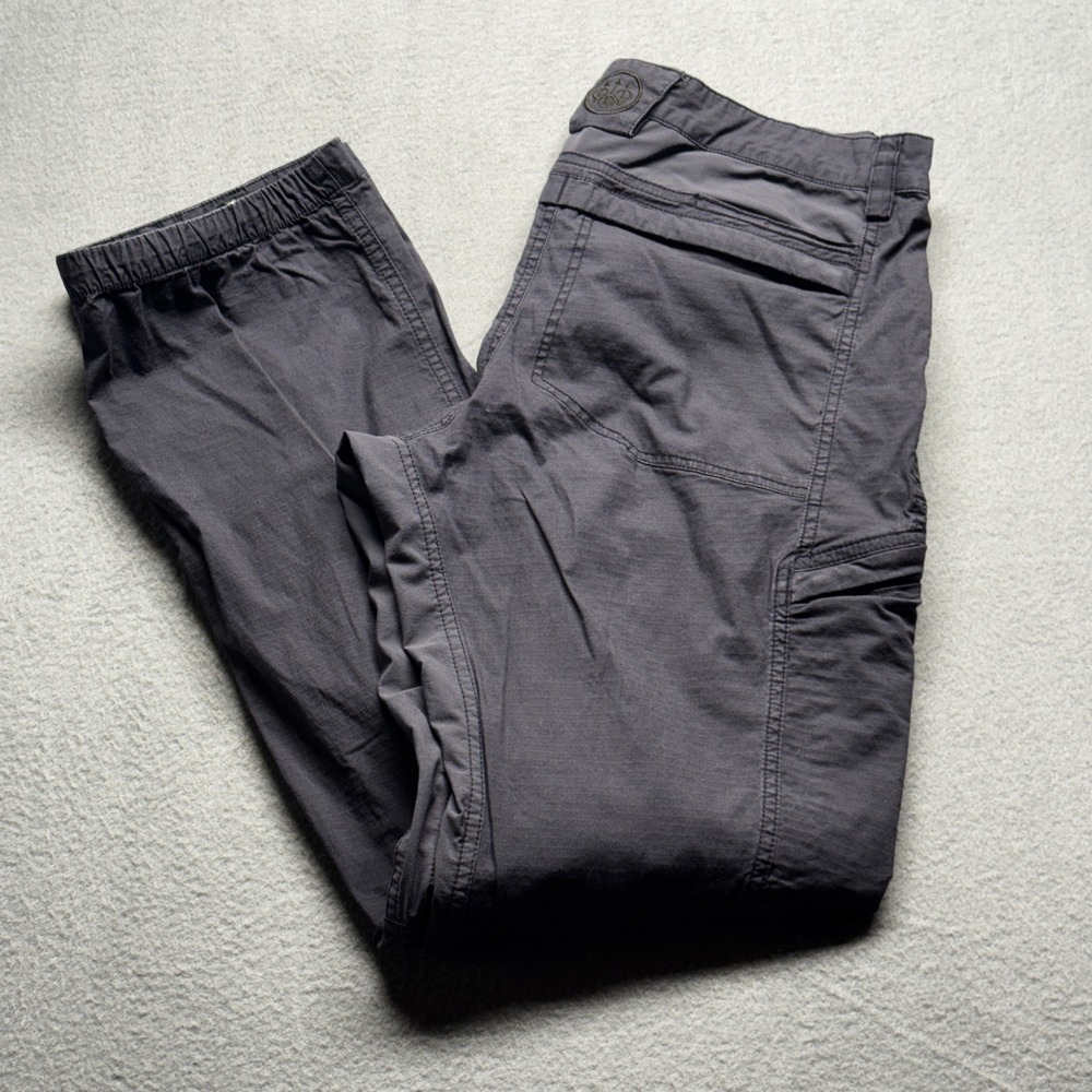 Beretta Tactical Cargo Pants Mens Large Charcoal Grey Ripstop Utility Trousers